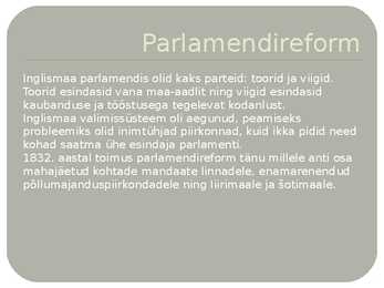 Inglismaa #3