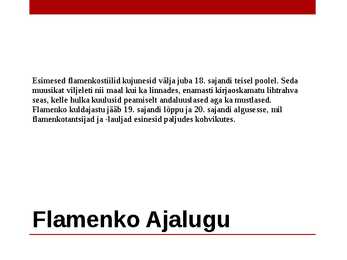 Flamenko #4