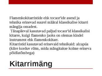 Flamenko #6