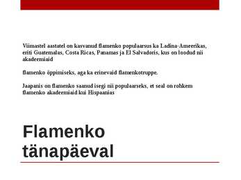 Flamenko #7