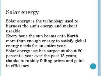 Renewable energy #5