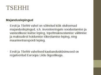 Kesk-Euroopa ja Eesti majandus #13