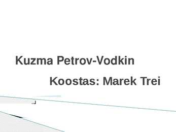 Kuzma Petrov-Vodkin