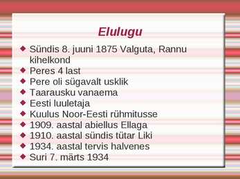 Ernst Enno #2