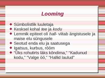Ernst Enno #5