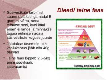 Atkinsi dieet #7