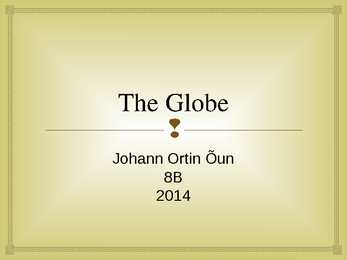 The Globe-London Landmarks