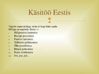Käsitöö ja käsitööline #7