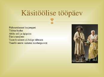 Käsitöö ja käsitööline #9