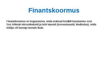 Tarbimine ja säästmine #16