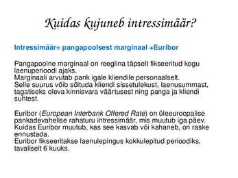 Tarbimine ja säästmine #24