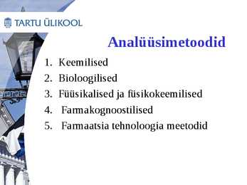 Euroopa farmakopöa-saamislugu ja sisu #10