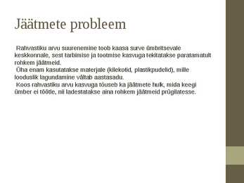 Ökoloogilised globaalprobleemid #16