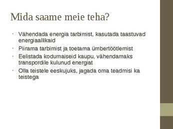 Ökoloogilised globaalprobleemid #8