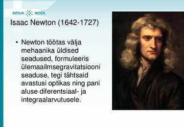 Newtoni seadused #3