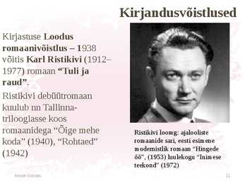 Kirjanduselu 1922-1940 #11