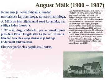 Kirjanduselu 1922-1940 #17