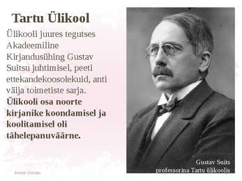 Kirjanduselu 1922-1940 #9