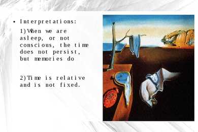 Salvador Dali- The persistence of memory- #5