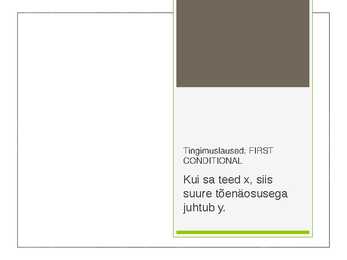 Inglise keele reeglid #5