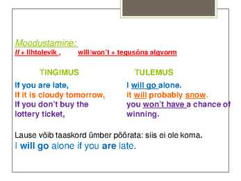 Inglise keele reeglid #7