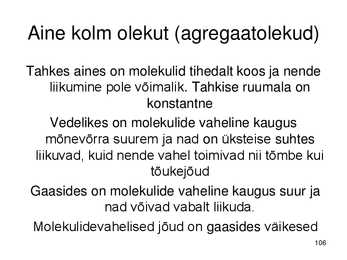 Keemiakursuse kokkuvõte #106