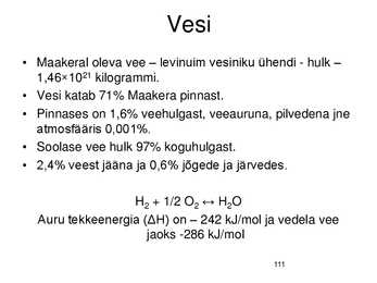 Keemiakursuse kokkuvõte #111