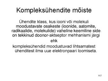 Keemiakursuse kokkuvõte #117