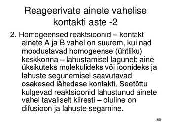 Keemiakursuse kokkuvõte #160