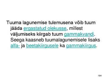 Keemiakursuse kokkuvõte #184