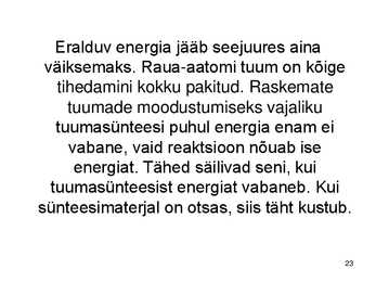 Keemiakursuse kokkuvõte #23