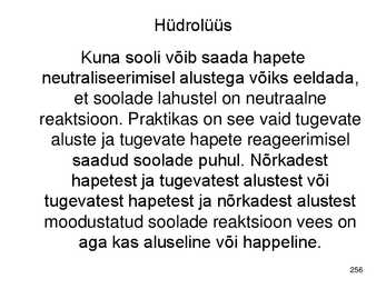 Keemiakursuse kokkuvõte #256