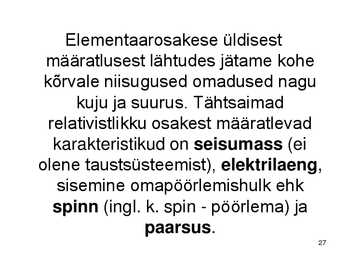 Keemiakursuse kokkuvõte #27