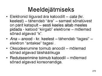 Keemiakursuse kokkuvõte #270