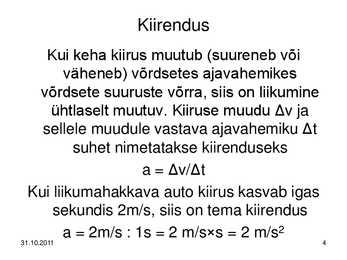 Keemiakursuse kokkuvõte #4