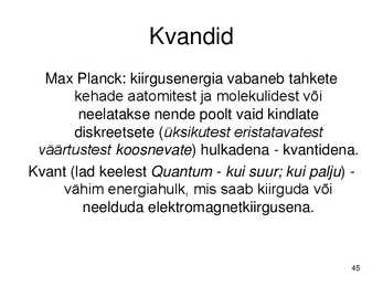 Keemiakursuse kokkuvõte #45