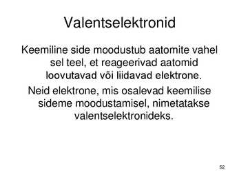 Keemiakursuse kokkuvõte #52