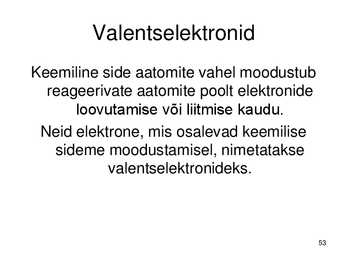 Keemiakursuse kokkuvõte #53