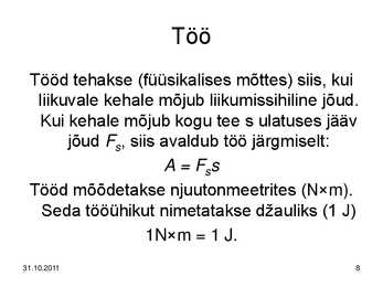 Keemiakursuse kokkuvõte #8
