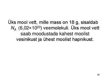 Keemiakursuse kokkuvõte #85
