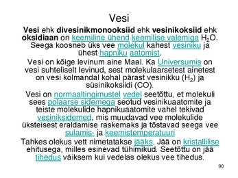 Keemiakursuse kokkuvõte #90