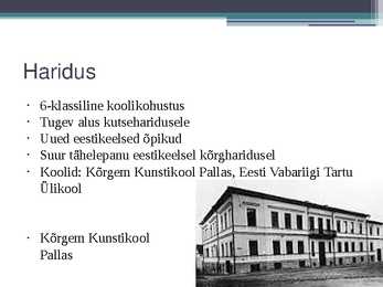 Kultuur kahe maailmasõja vahelisel perioodil #3
