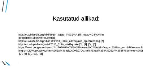 Tšiili maavärina esitlus #14