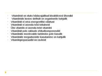 VITAMIINID #4
