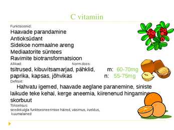 VITAMIINID #10