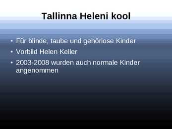 Die Übersicht der Schulen für Kinder mit besonderen Bedürfnissen in Estland #4