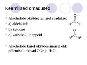 Tuntumad alkoholid #5