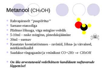 Tuntumad alkoholid #6