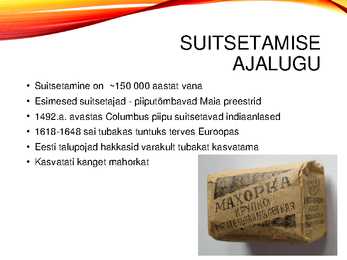 Suitsetamine noores eas #3