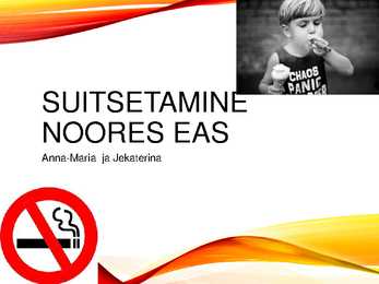 Suitsetamine noores eas